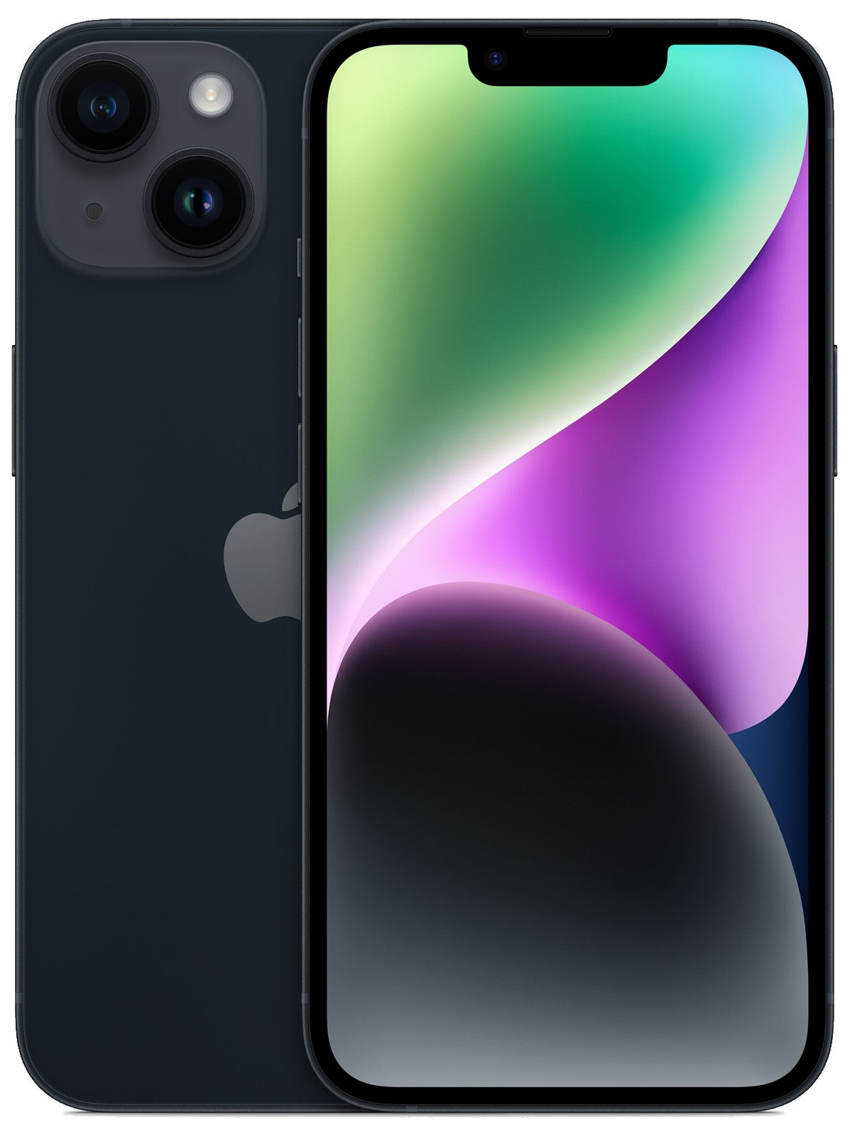 BEGAGNAD iPhone 14 128 GB | Dual-SIM (eSIM, Nano-SIM) | Midnatt Olåst