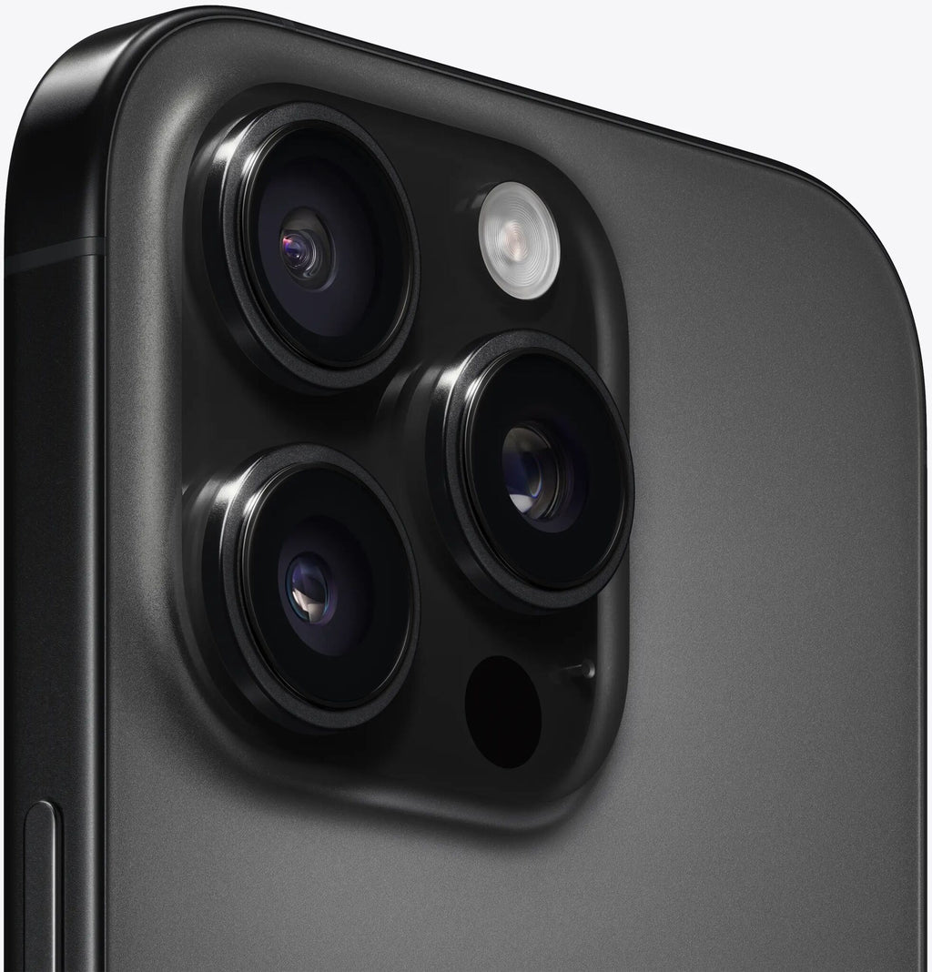 iPhone 16 Pro 128 GB | Dual-SIM (2 x eSIM) | Svart titan Olåst